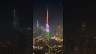 Burj Khalifa lights show | Burj Khalifa light | Dubai status | Burj Khalifa status #shorts screenshot 2