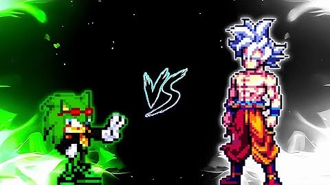 Scourge V4 (all form) VS Goku Perfect MUI V2 in Mugen