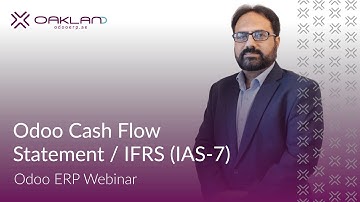 Odoo Cash Flow Statement / IFRS (IAS-7) - OdooERP.ae @odooerpae