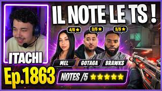 ITACHI DONNE DES NOTES À MEL, GOTAGA ET BRAWKS - BEST OF VALORANT FR Ep 1863
