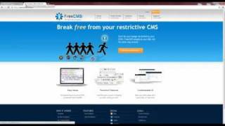FreeCMS - Getting Started with our Online CMS