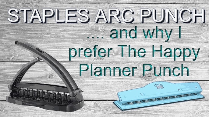 Arc punch review – best hole punch for discbound planning? Disc hole punch