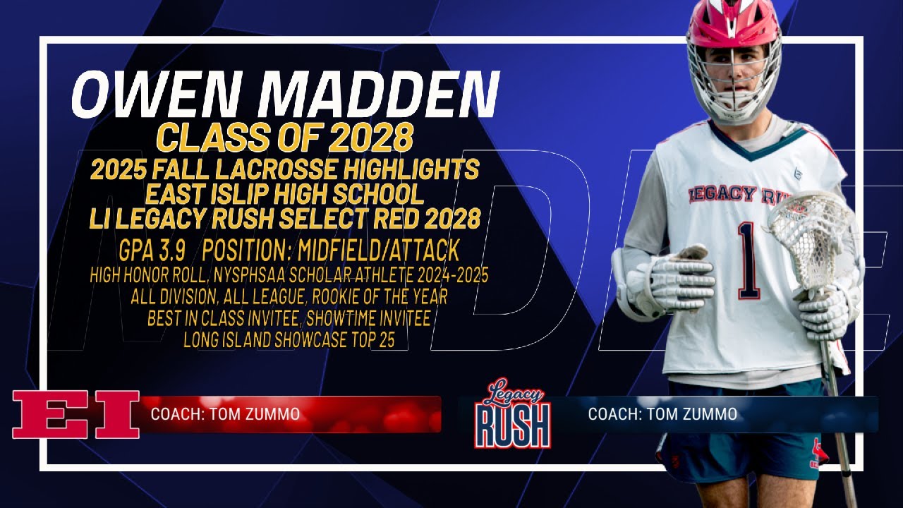 Owen Madden - Lacrosse Highlights Fall 2025