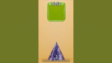 Watch a Satisfying Jelly Simulation in Blender 3D Animation #blender3d #3dart #3danimation
