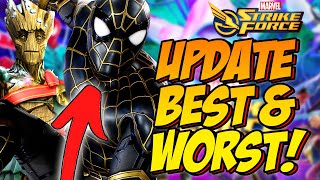 Update 5.9 Hidden Clues and Reaction to Changes - Marvel Strike Force