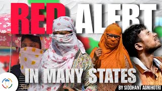 Red alert in Indian states