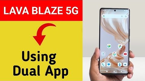 Lava Blaze 5G me dual app kaise lagaye, how to set app lock in Lava Blaze 5G