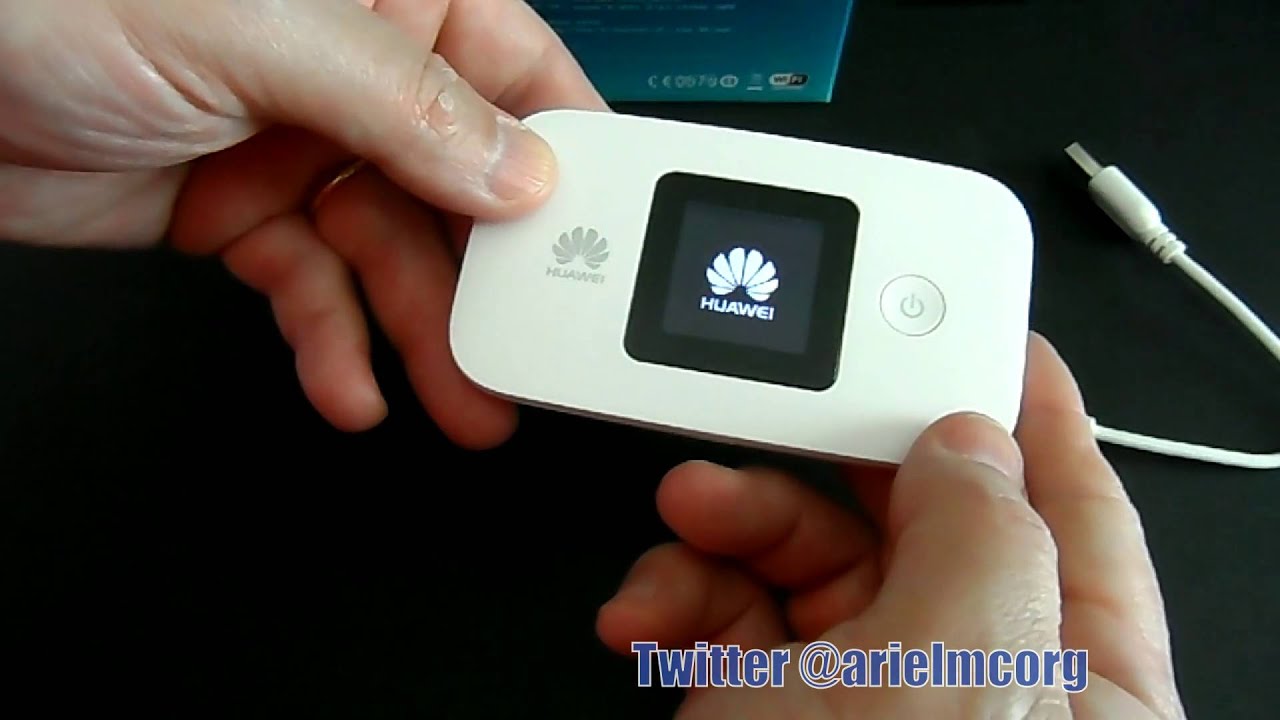 Review de un router WiFi 4G Huawei modelo E5377 -
