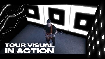 Tour Visual Elements In Action | Live Visuals & Backdroppers