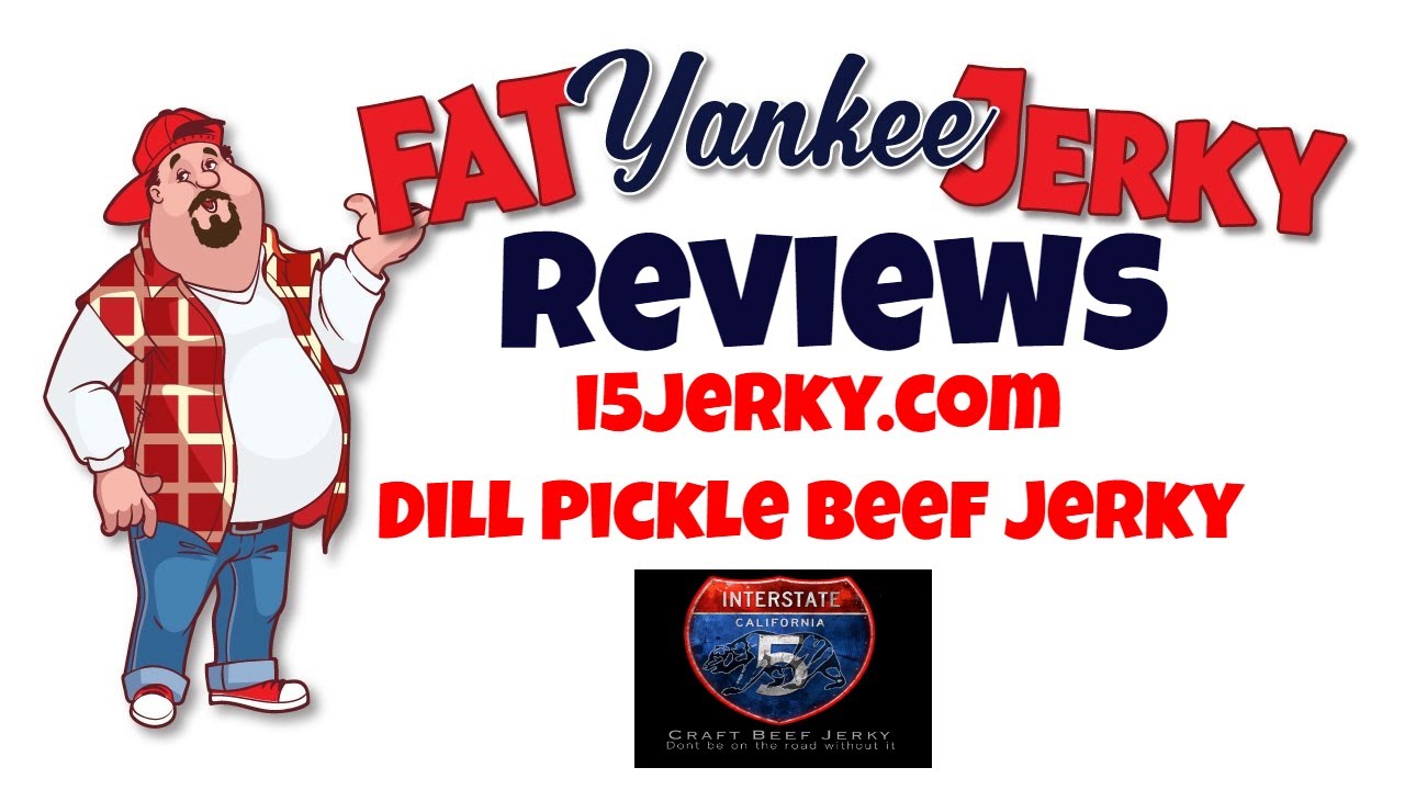 Beef Jerky Review i5jerky.com Dill Pickle Jerky Review Fat Yankee beef short ribs