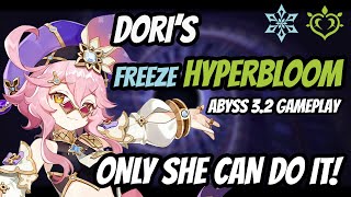Download lagu DORI'S SUPER FUN EXCLUSIVE COMP! - Freeze Hyperbloom Spiral Abyss 3.2 Gameplay Showcase!