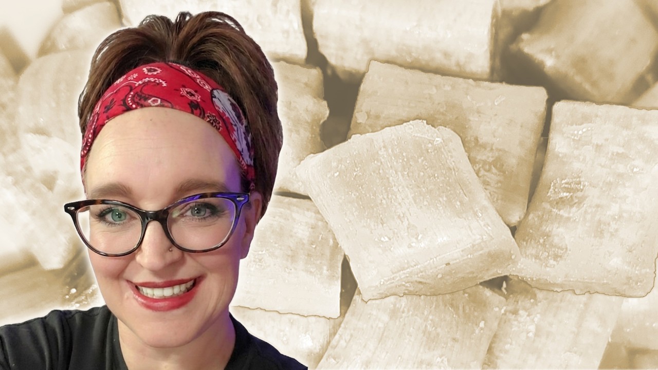 Making ALL NATURAL PEPPERMINT Hard Candy LIVE!