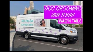 The Wag'n Tails Experience: An Inside Look at Our StateoftheArt Grooming Van!