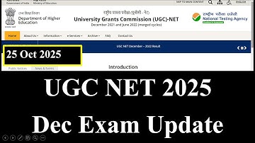 😍 Big Update- UGC NET Online Form Update 2025  | UGC NET Exam Update 2025 #ugcnetdec2025