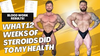WHAT 12 WEEKS OF STEROIDS DID TO MY HEALTH | BLOOD WORK RESULTS | WHAT STEROIDS I USED