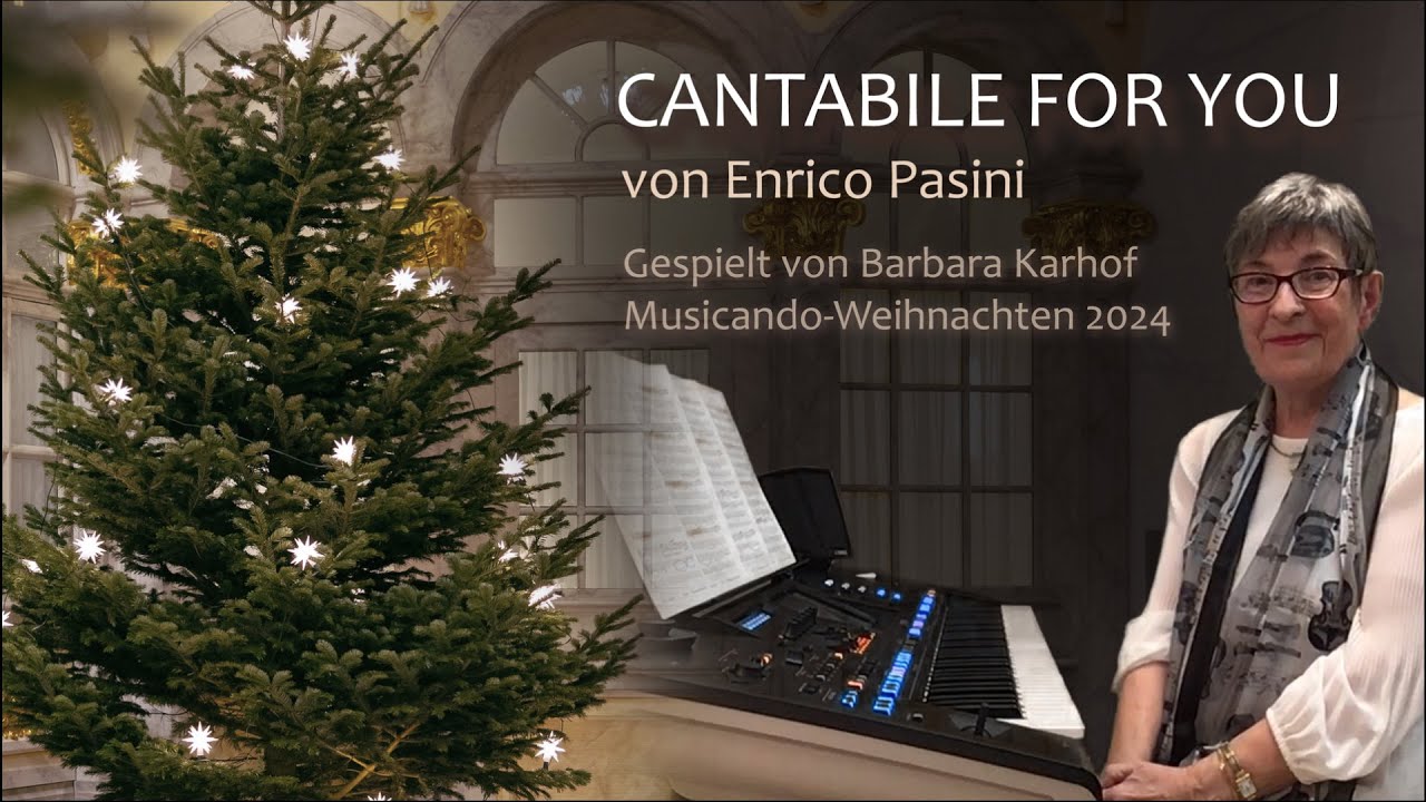Musicando-Weihnachten  2024 - Barbara Karhof spielt  Cantabile 