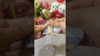 Money folding love 💜💜 #viral #shorts #carft