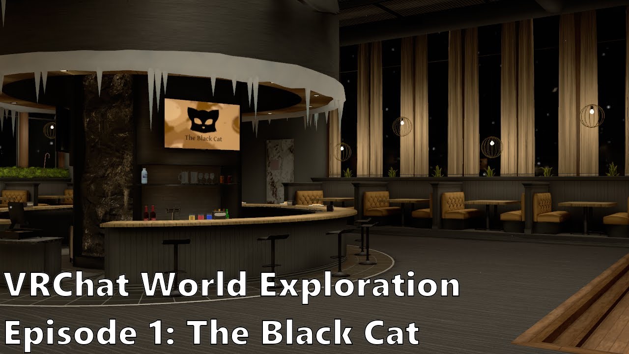 VRChat World Exploration Episode 1: The Black Cat by spookyghostboo ...