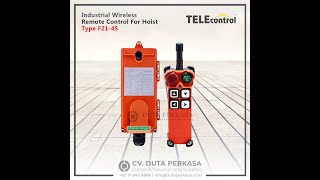 Uting Industrial Wireless Remote Control Type F21-4S-Dp Duta Perkasa Unboxing