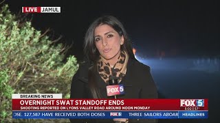 Overnight SWAT Standoff Ends