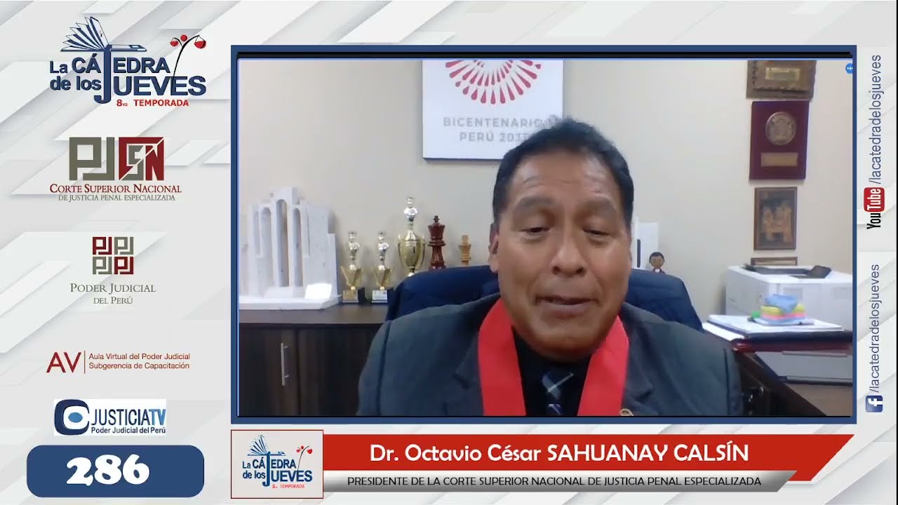 Sesión 286 de clausura de #LaCátedraDeLosJueves