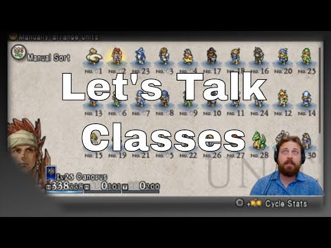 Letu0027s talk classes Tactic Ogre