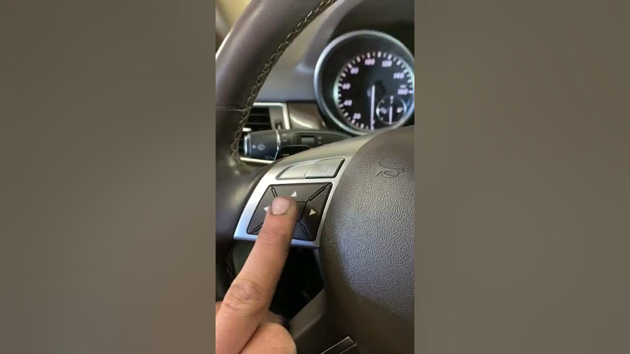 2012 Mercedes ml350 brake pad service mode and service reset - YouTube