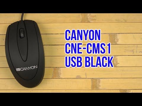 Распаковка Canyon CNE-CMS1 USB Black