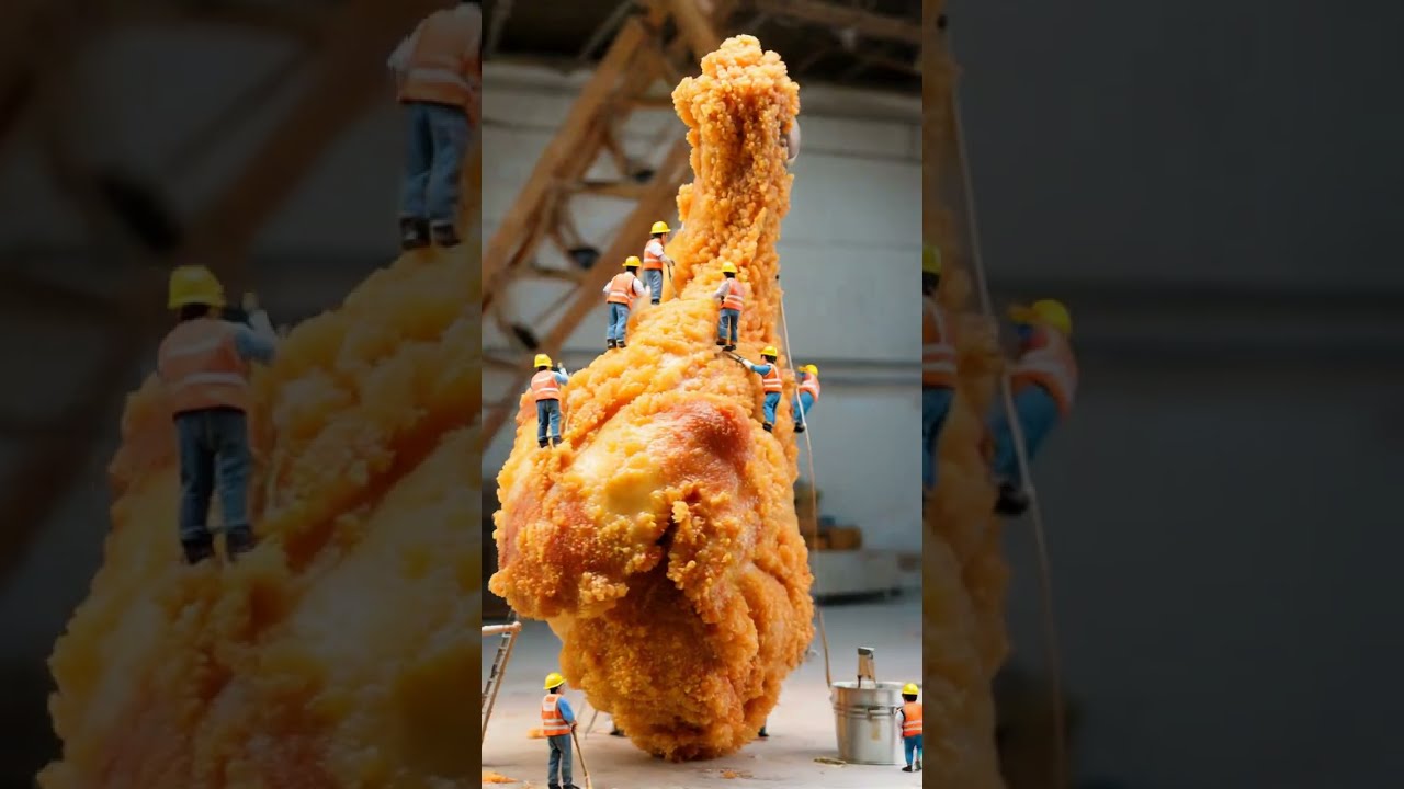 Make Fried Chicken AI Shorts Friedchicken