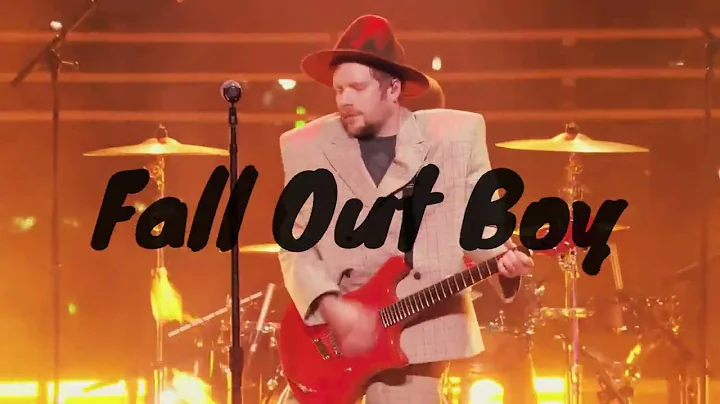 Fall Out Boy - We Didn't Start the Fire lyrics with video footage