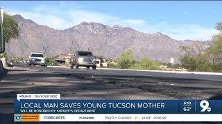 Tucson man saves a mother's life after witnessing car accident