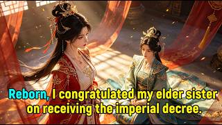 Reborn, I congratulated my elder sister on receiving the imperial decree.