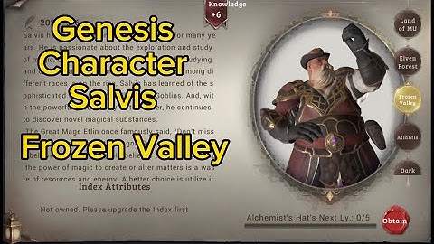 MU ORIGIN 3 ASIA GENESIS ( CHARACTER  SALVIS ) ENCOUNTER ALCHEMY AND MAGIC QUEST