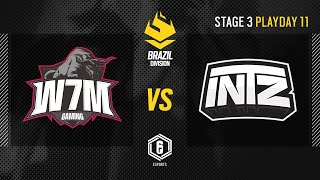 W7M vs. INTZ \/\/ LATAM League Brazil Division 2021 - Stage 3 - Playday 11