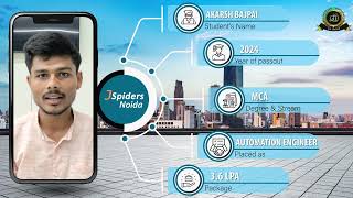 AUMOTATION ENGINEER || JSPIDERS NOIDA || PLACED STUDENT REVIEW