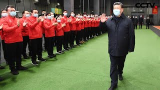 习近平勉励冬奥健儿：人生能得几次搏 拼搏是值得的 | CCTV