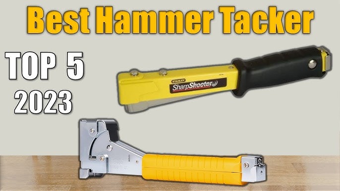 Hammer Tackers vs. Staple Guns: What's the Difference?
