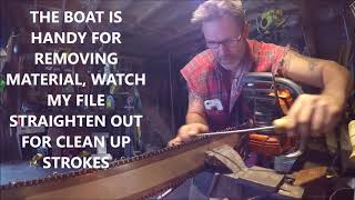 HOW TO SHARPEN A CHAINSAW