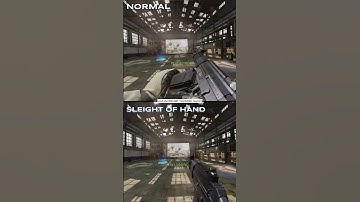 NORMAL vs SLEIGHT OF HAND RELOAD ANIMATION in CODM !