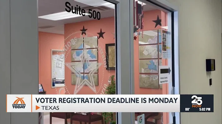 Voter registration deadline nears for Nov. 4 election