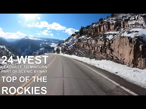 4K Travel Colorado USA: Leadville To 24 West Top Of The Rockies - Scenic Byway - Colorado Couple