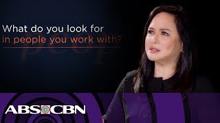 What do you look for in people you work with? | Charo Santos-Concio in My Journey Interview