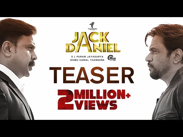 JACK u0026 DANIEL Malayalam Movie Teaser 4K | Dileep, Arjun | Shaan Rahman, Gopi Sundar | Official class=