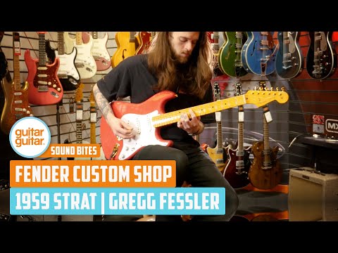 Fender Custom Shop 1959 Strat NOS Fiesta Red Gold Hardware MN Master Builder Designed by Greg Fessler