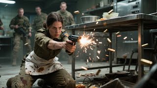 Ella era “solo la cocinera — hasta que sonó un disparo y toda la base conoció su verdadero pasado...