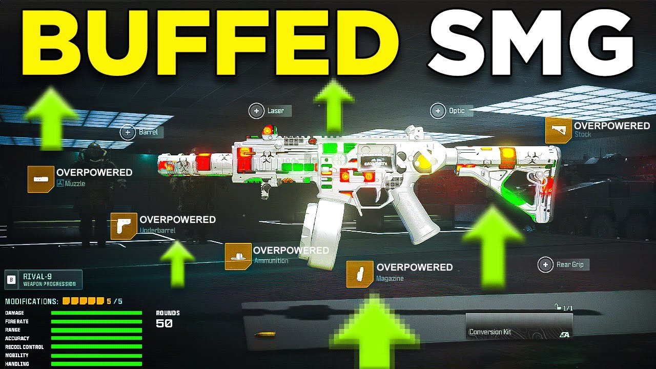 *NEW* BUFFED RIVAL 9 Loadout is BROKEN on REBIRTH ISLAND 😍 ( Best RIVAL ...
