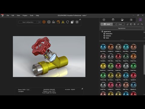 Vidéo: Comment utiliser PhotoView 360 dans Solidworks ?