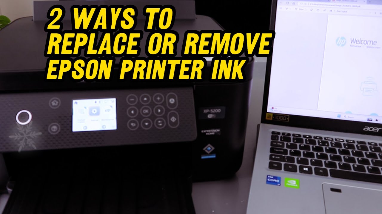 Learn How To Remove Replace Or Change Ink Cartridges For Epson how-to-change-ink-in-canon-printer-mg2522-and-ts3322-quick-and-easy