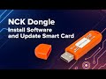 How to install nck software and update smart card on nck dongle