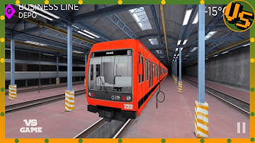 Winter Train Drive | Subway Simulator 3D Android Gameplay